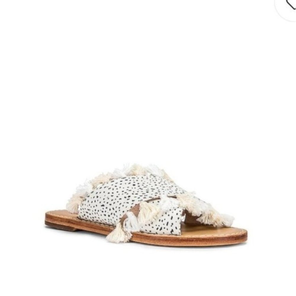 House of Harlow 1960 X Revolve Ginny Slide in White Multi